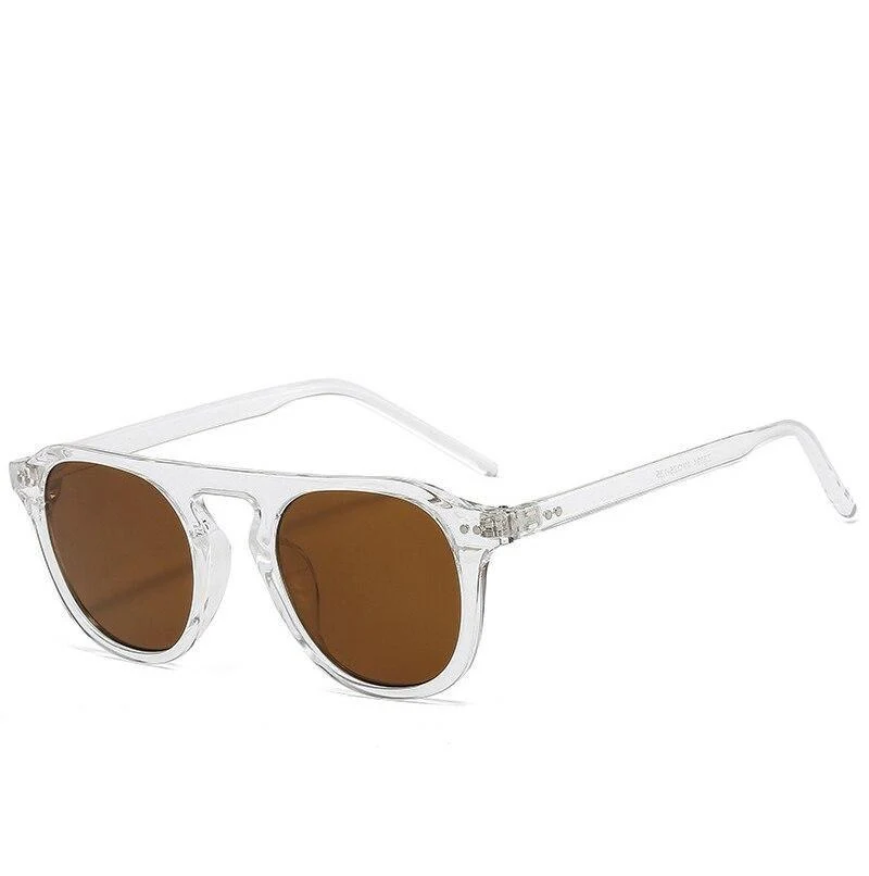 Expertly Made Diretorre Morino Transparent Sunglasses Consistent