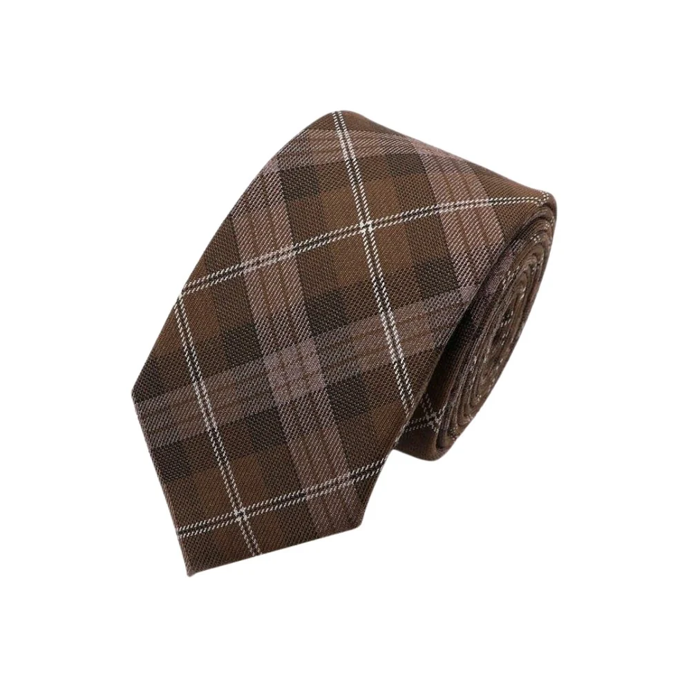 Proven Tartan Cotton Tie Consistent