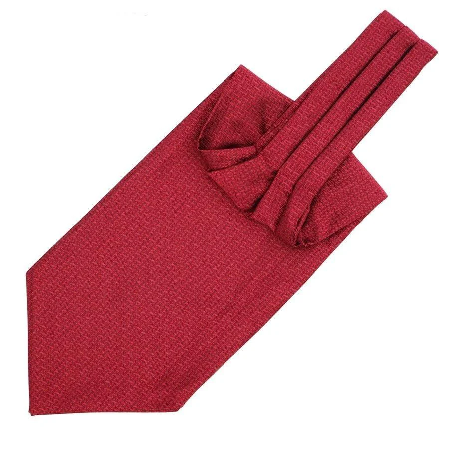 Proven Patterned Solid Ascot Tie Healthy