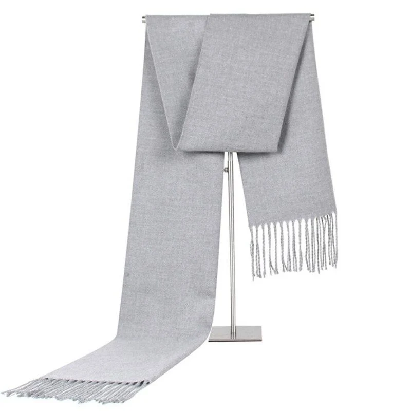 Superior Large Solid Cashmere Scarf Fast