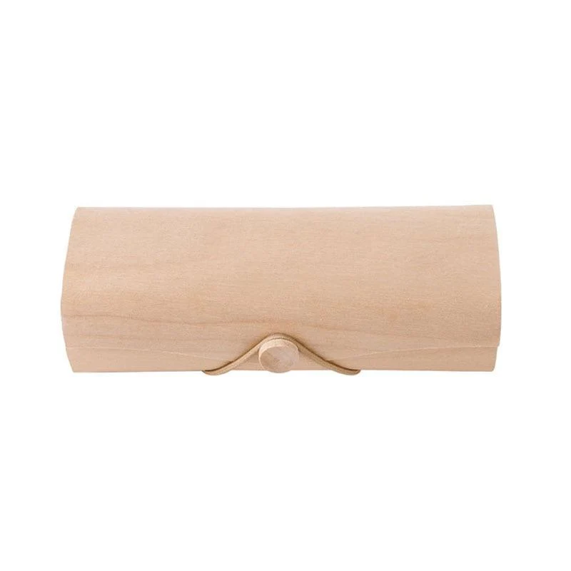 Modern Minimalist Wooden Sunglass Hard Case High-Grade