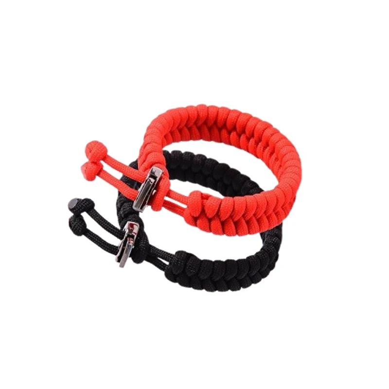 Sustainable Solid Paracord Bracelet 2 Pieces Set Premium