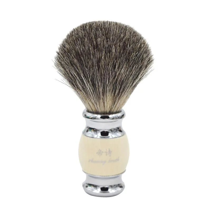 Elite Vintage Pure Badger Hair Shaving Brush Verified