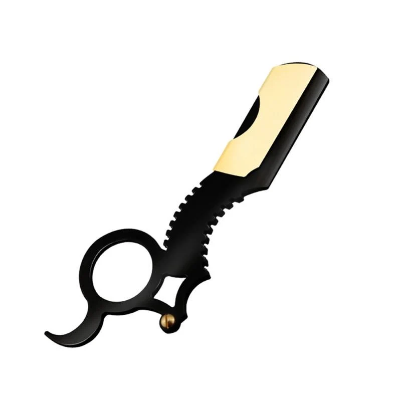 Unique Professional Straight Edge Razor Shavette Enhanced