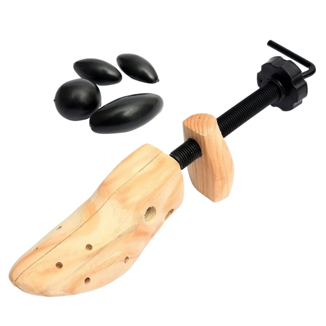 Healthy Adjustable Cedar Wood Shoe Stretcher 1 Piece Lightweight
