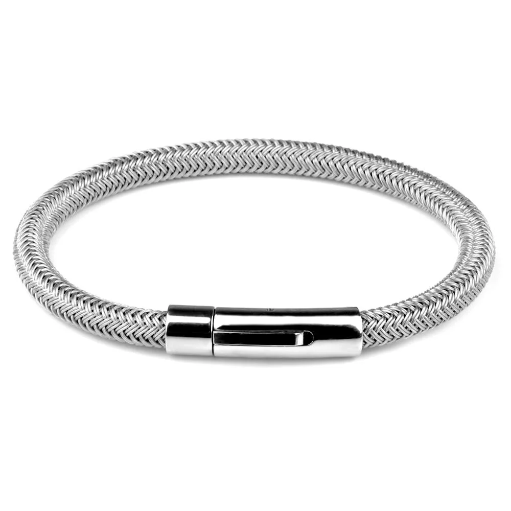 Fine Ornell Metal Rope Bracelet Refined