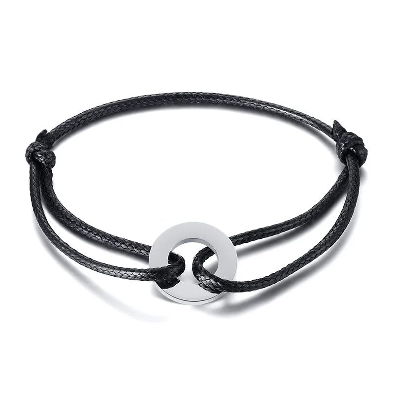 Eco-Friendly Circle Minimalist Rope Bracelet Anklet Premium Material