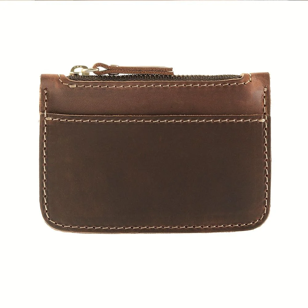 Original Design Sergio Vintage Cow Leather Coin Purse Card Holder Responsible