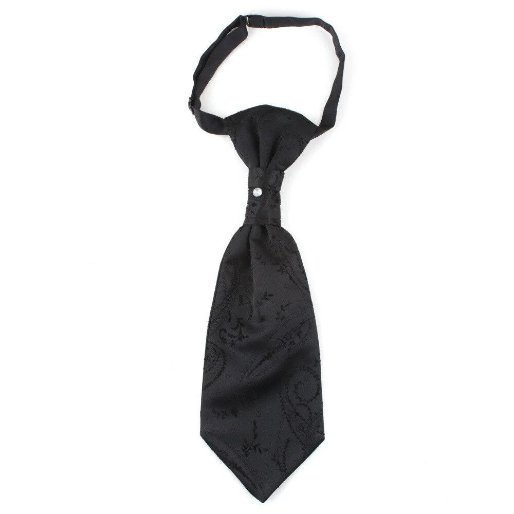 Optimized Corbata Ascot Jacquard Preanudada Easy-to-Use