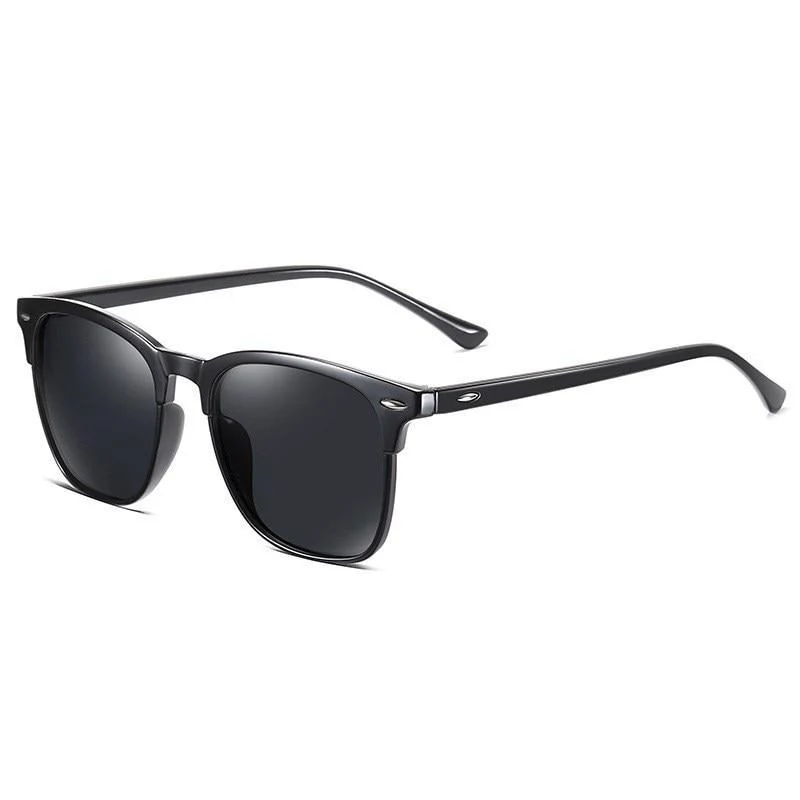 Premium Material Matteo Gafas de sol negras polarizadas Smart