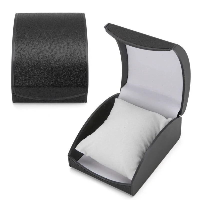 Functional Paul Single Wristwatch Hard Leather Travel Case Modern