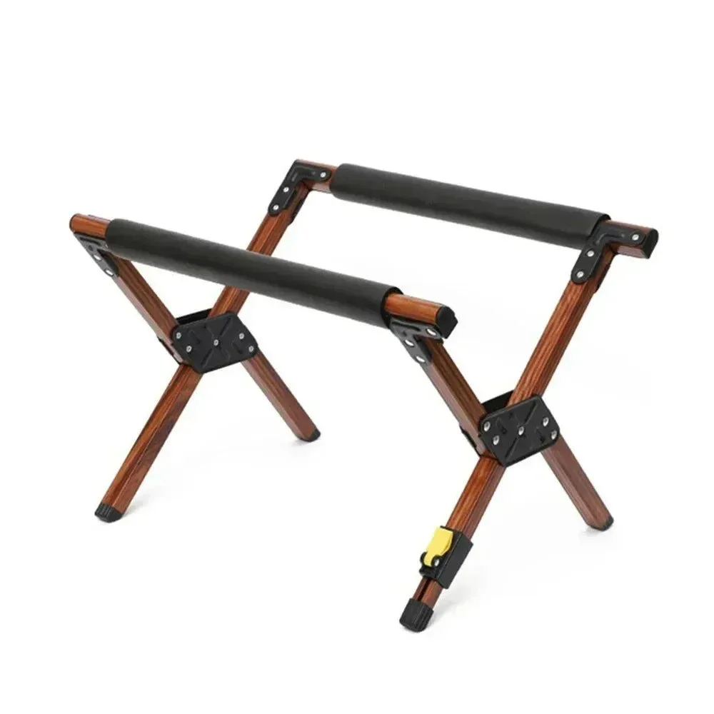 Fine Foldable Cooler Stand Rack Heavy-Duty Alloy Camping Table for Ice Buckets Luggage Comfortable