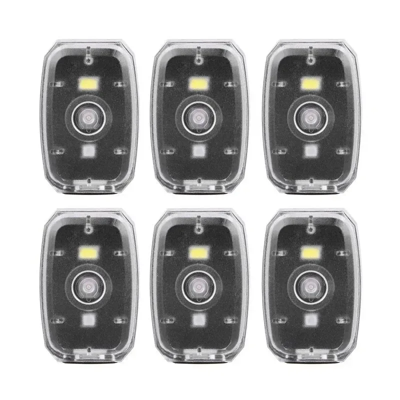 Fine Crafted LED Safety Light – USB Rechargeable Clip-On Strobe Light for Running Cycling Hiking and Walking at Night Reliable