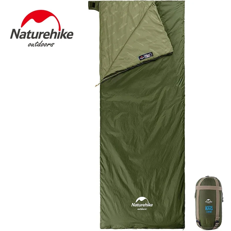 Responsible Ultralight 3-Season Envelope Sleeping Bag – 0.819kg Camping Backpacking Bag 190×75 or 205×85cm Reliable