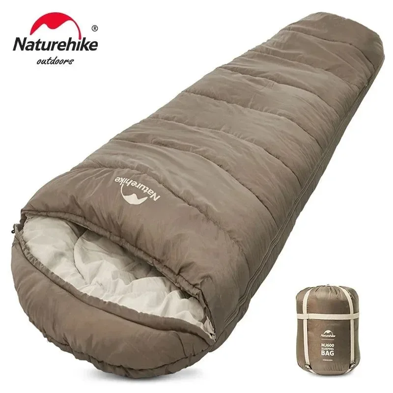 High-Grade Saco de dormir ligero de poliéster tipo sobre para acampar en primavera otoño e invierno. Minimalist