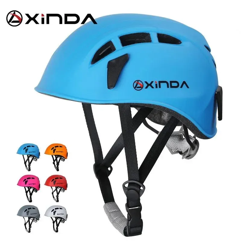 High-Grade Casco de escalada en roca para exteriores espeleología rescate en montaña espeleología y seguridad laboral. Versatile