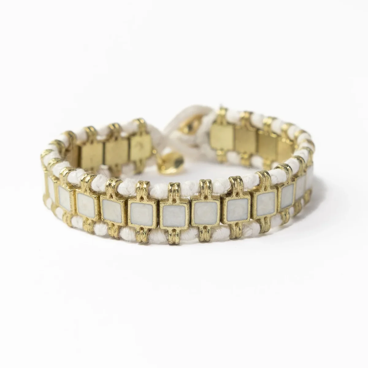 Unique Josie Enamel Bracelet w Loop Latch Traditional