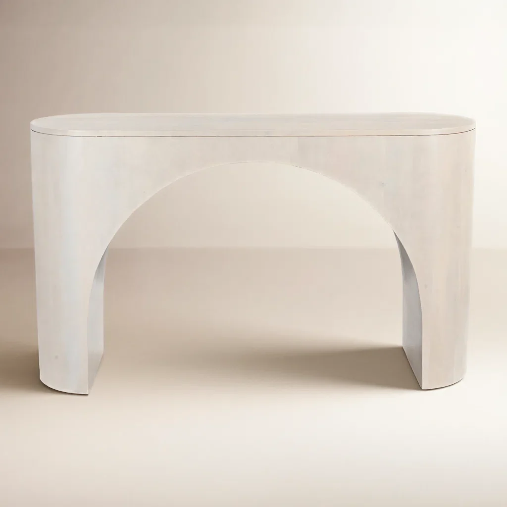 Traditional Celeste Arch Console Table Durable