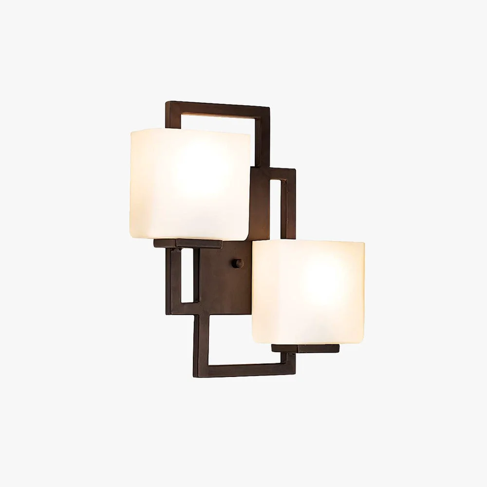 Long-Lasting Eyrn Bronze Ankleider Wandlampe 2-flammig 35CM Lang Effective