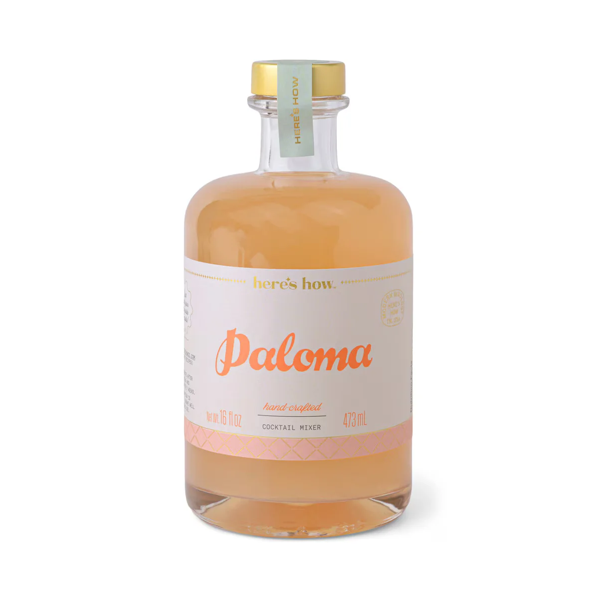 Refined Paloma Handcrafted Cocktail Mixer 16 oz Specialty