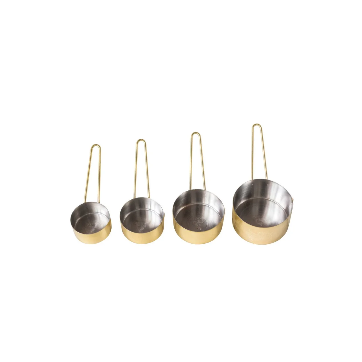 Excellent Stainless Steel Measuring Cups Set of 4 Secure