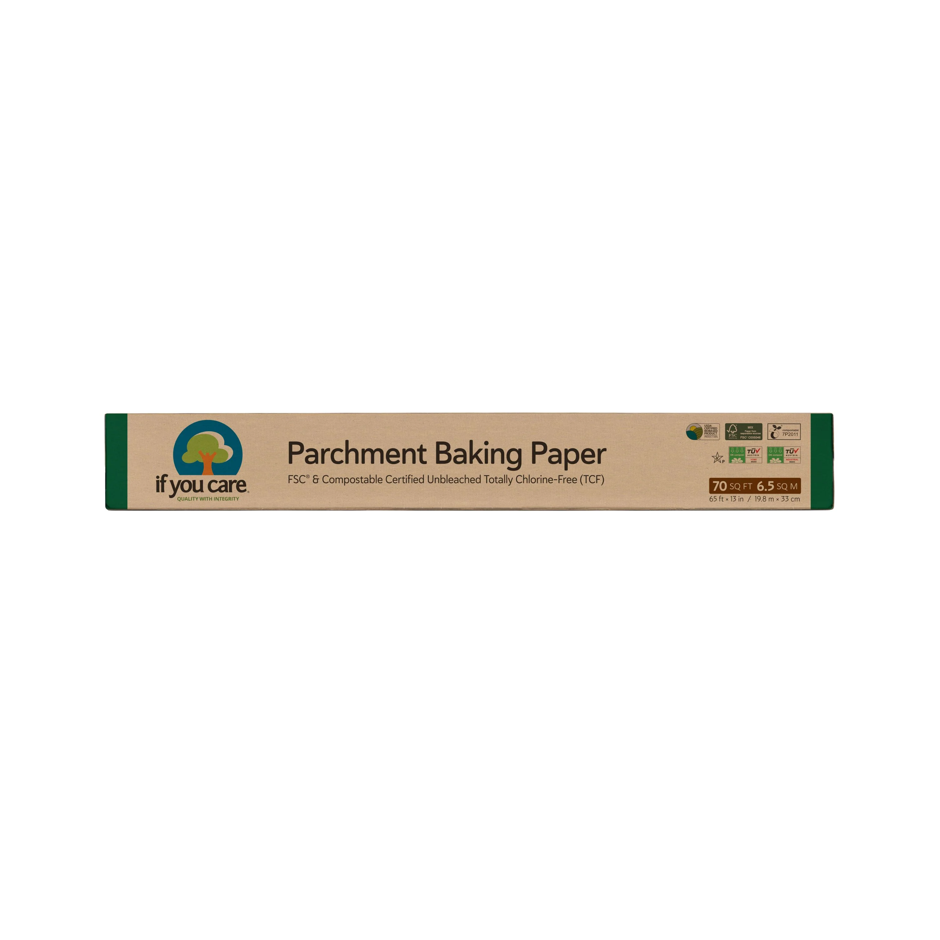 Natural If You Care Parchment Baking Paper Fine Crafted