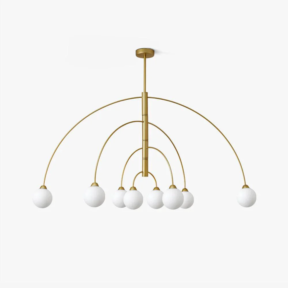 Natural Prescott Chandelier Reusable