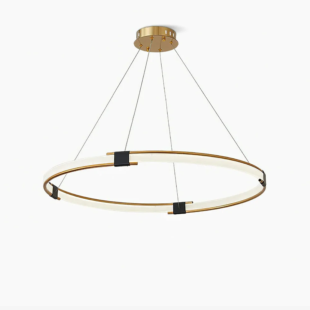 Healthy Gold Ring Chandelier Safe