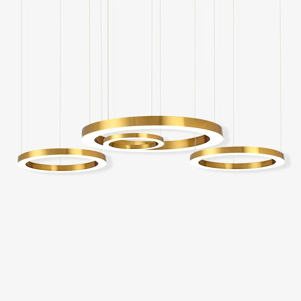 User-Friendly Ring LED Pendant Light Recyclable