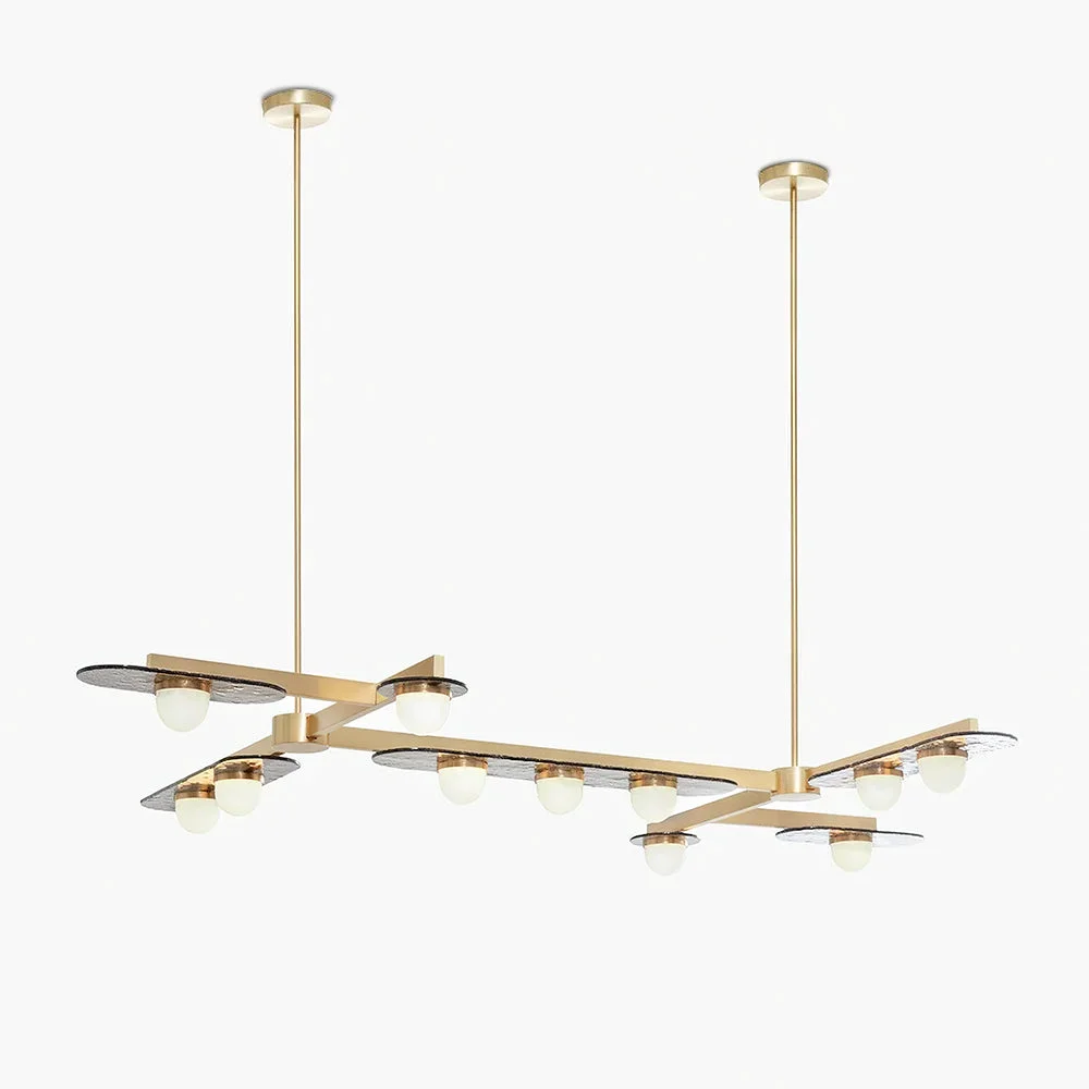 High-Quality Modulo Horizontal Chandelier Crafted