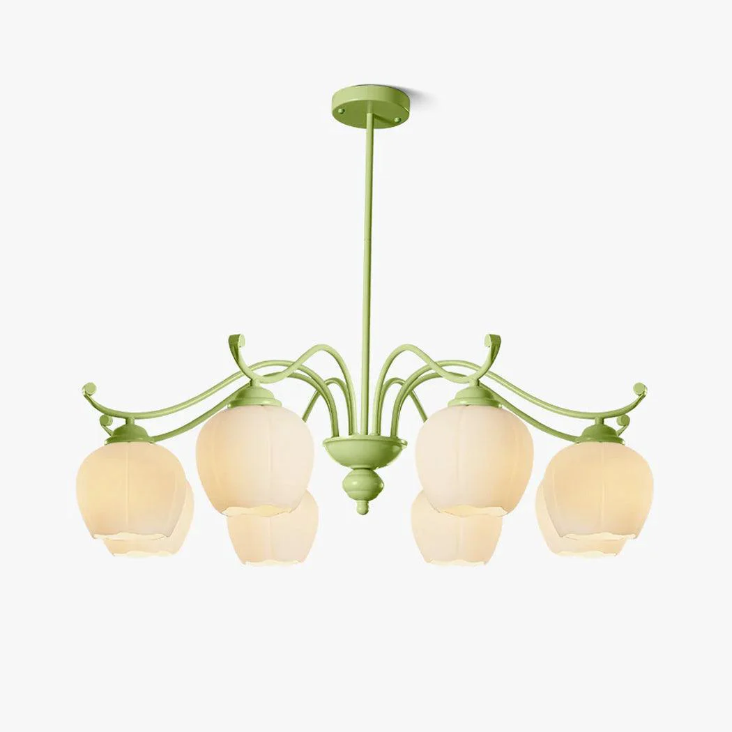 Solid Lomance Lily Chandelier Organic