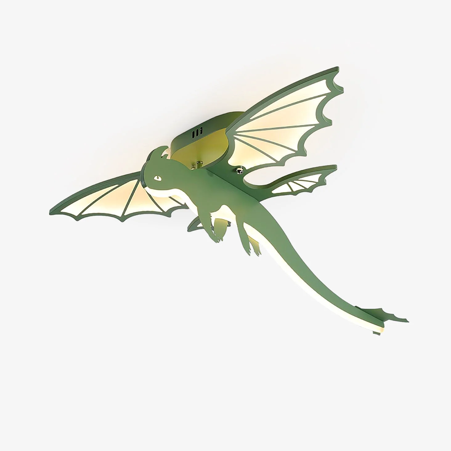 Unique Green Dinosaur Ceiling Light Fast