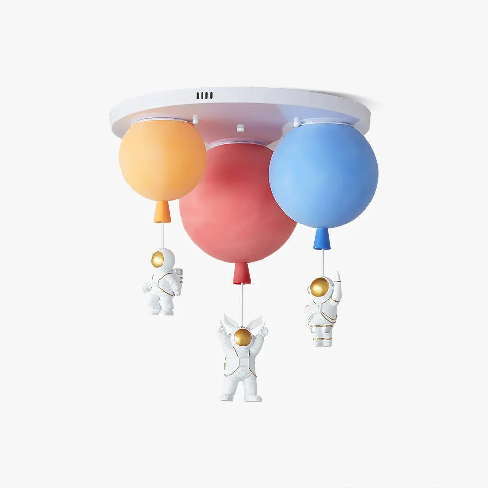 Prestigious Frosted Balloon Combination Ceiling Lamp High-End