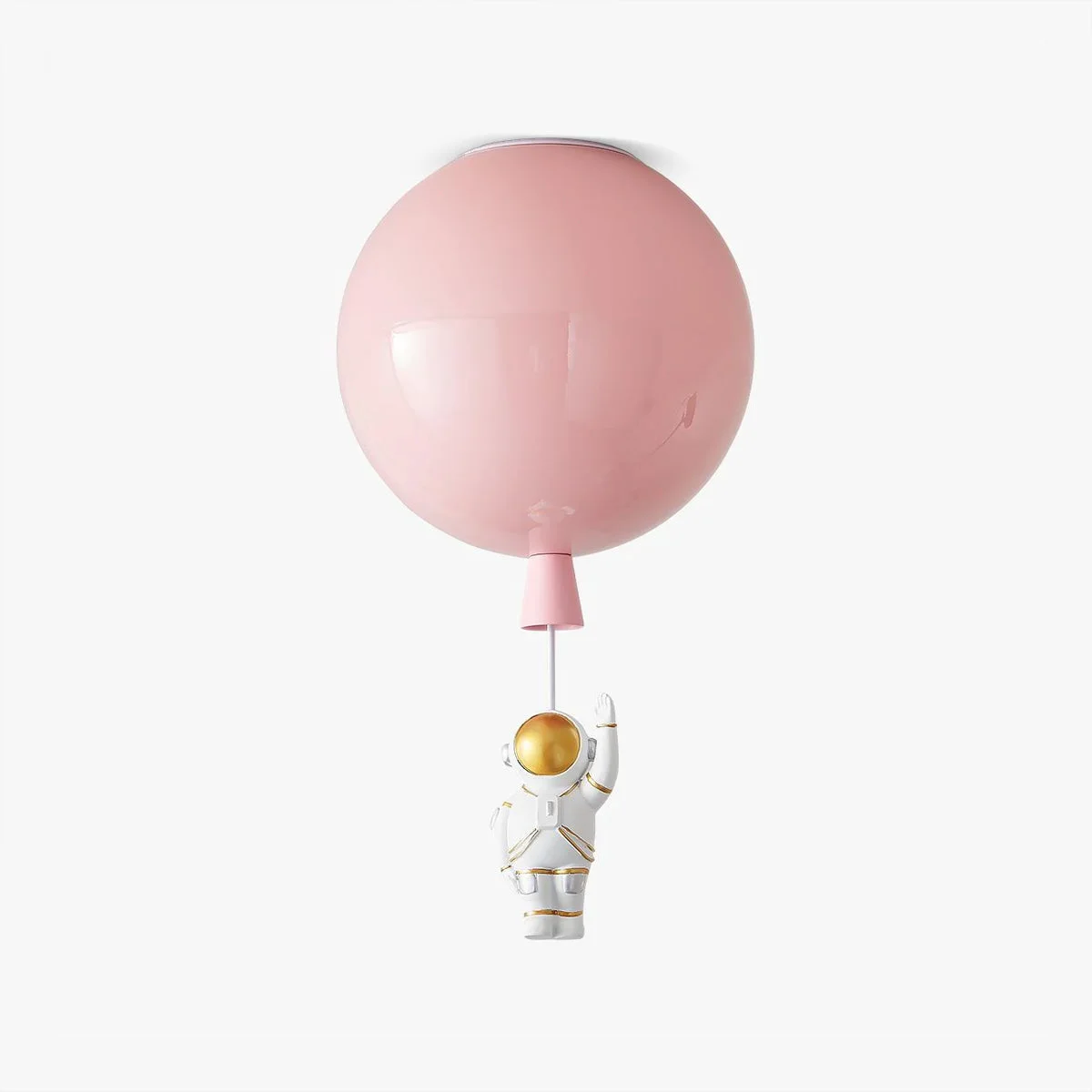 Organic Balloon Glossy Ceiling Light Effective