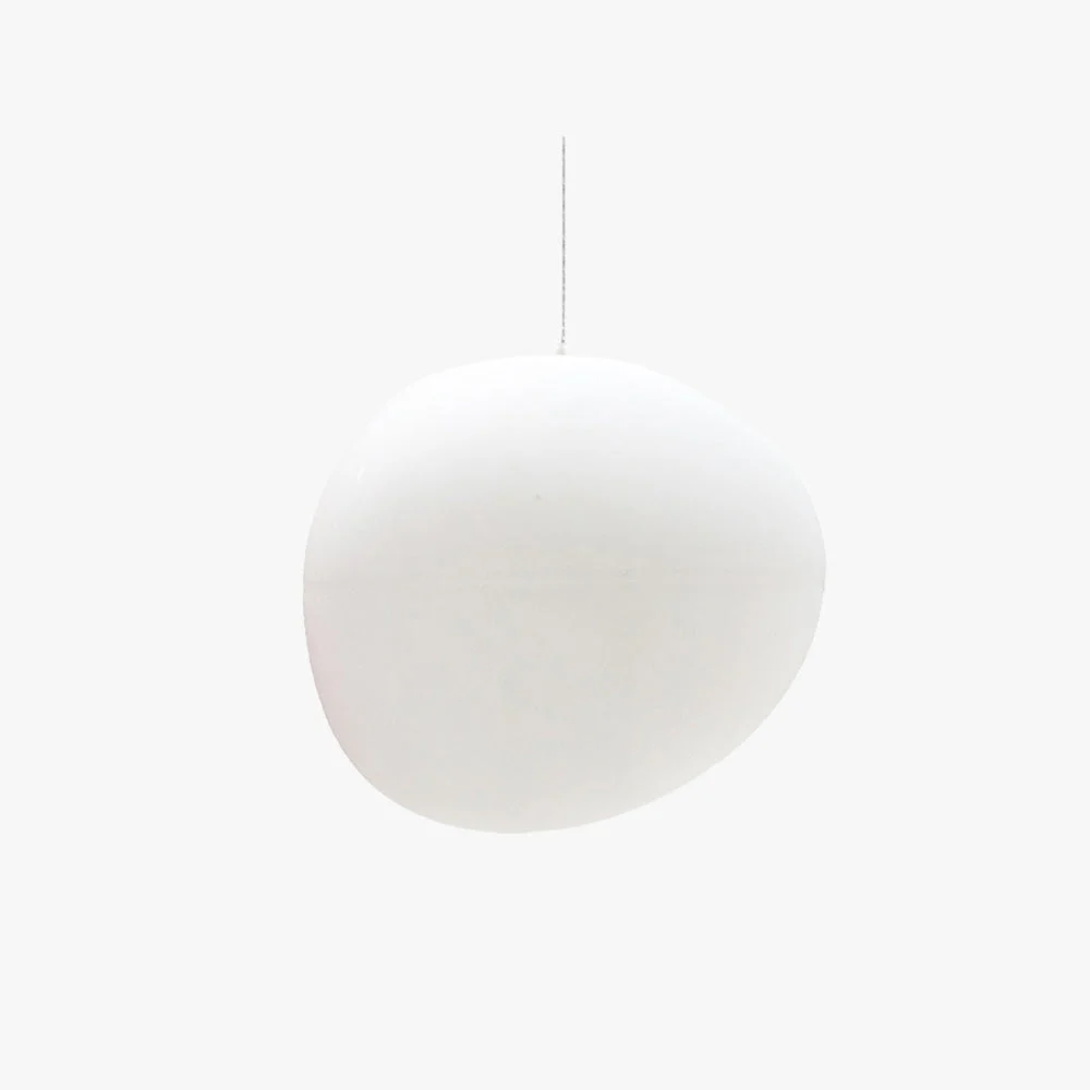 Outstanding Hailie Egg-shaped Glass Pendant Light Globe Modern High-Quality
