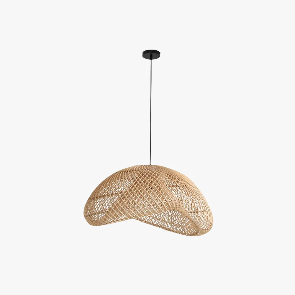 User-Friendly Muto Rustic Boho Rattan Pendant Light Living Room High-Performance