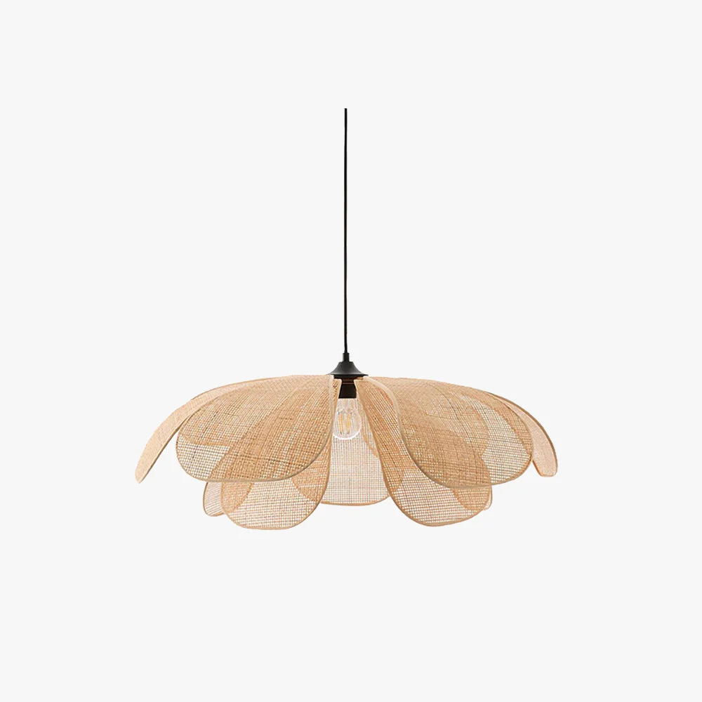 Selected Ritta Handmade Pendant Light Rattan Willow Weave Stylish