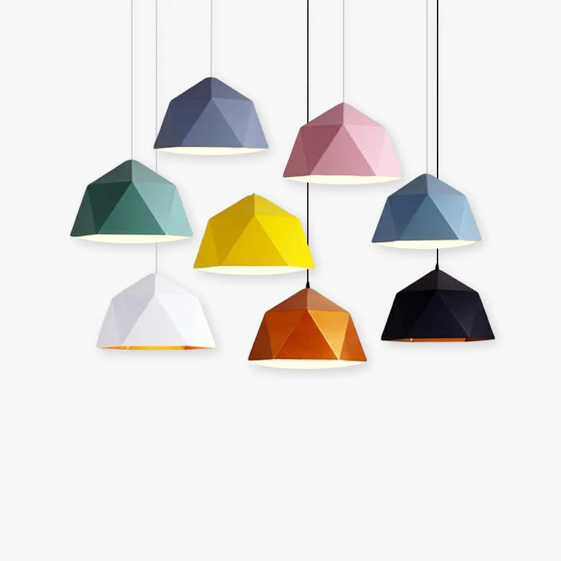 Crafted Morandi Pendant Light Metal Unique