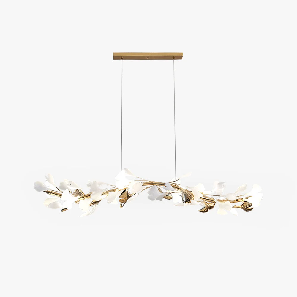 Optimized Ophelia CeraAut Modern Art Deco Metal Ceramic Chandelier Gold Outstanding