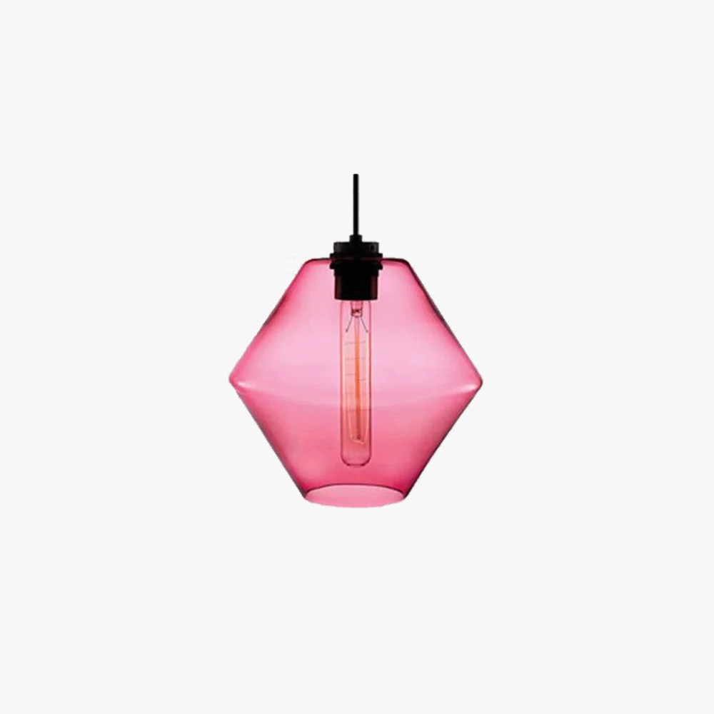 Enhanced Zaid Modern Art Deco LED Cylindrical Metal Glass Pendant Light First-Class