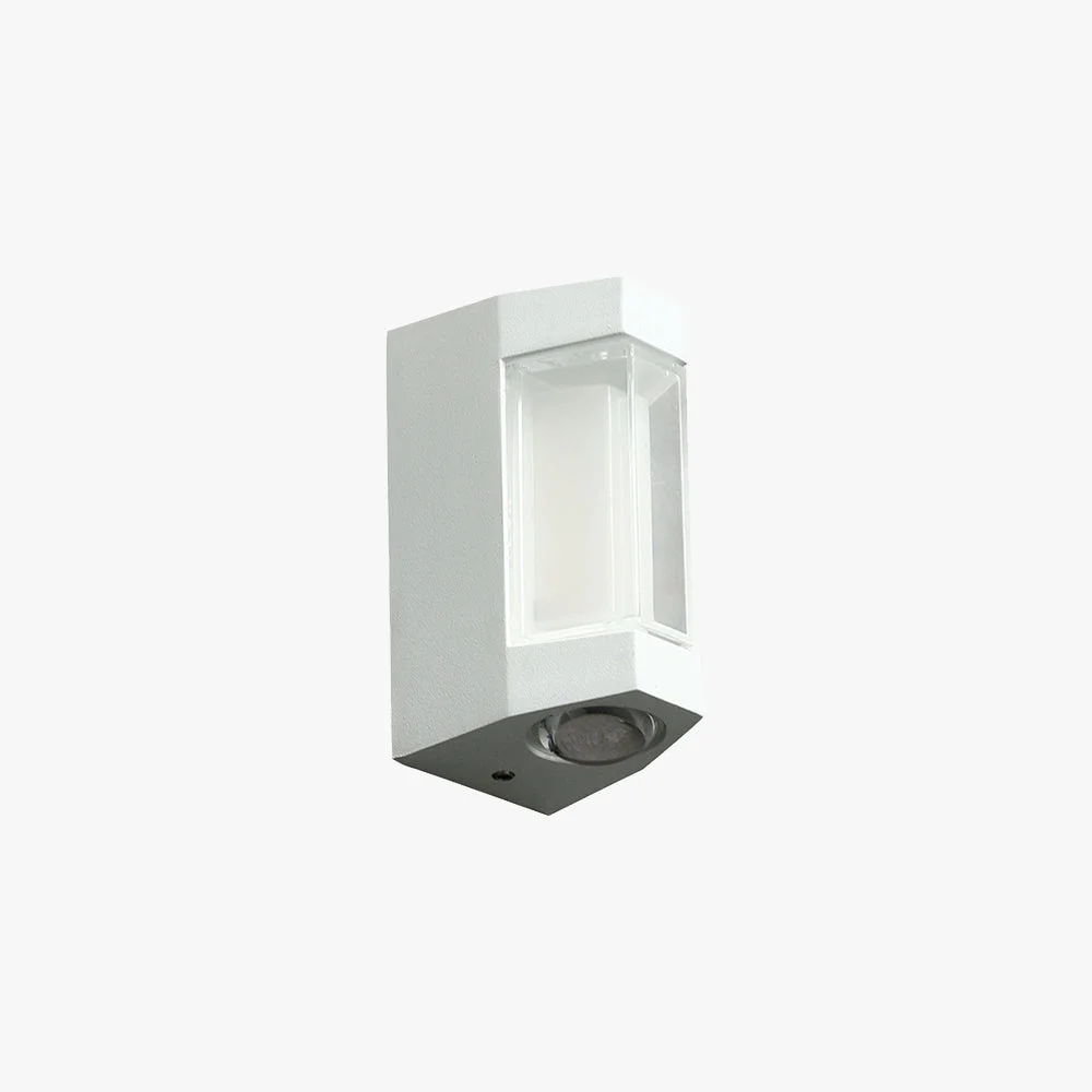 Breathable Orr Nordic Up Down Acrylic Outdoor Wall Lamp White Black Casual