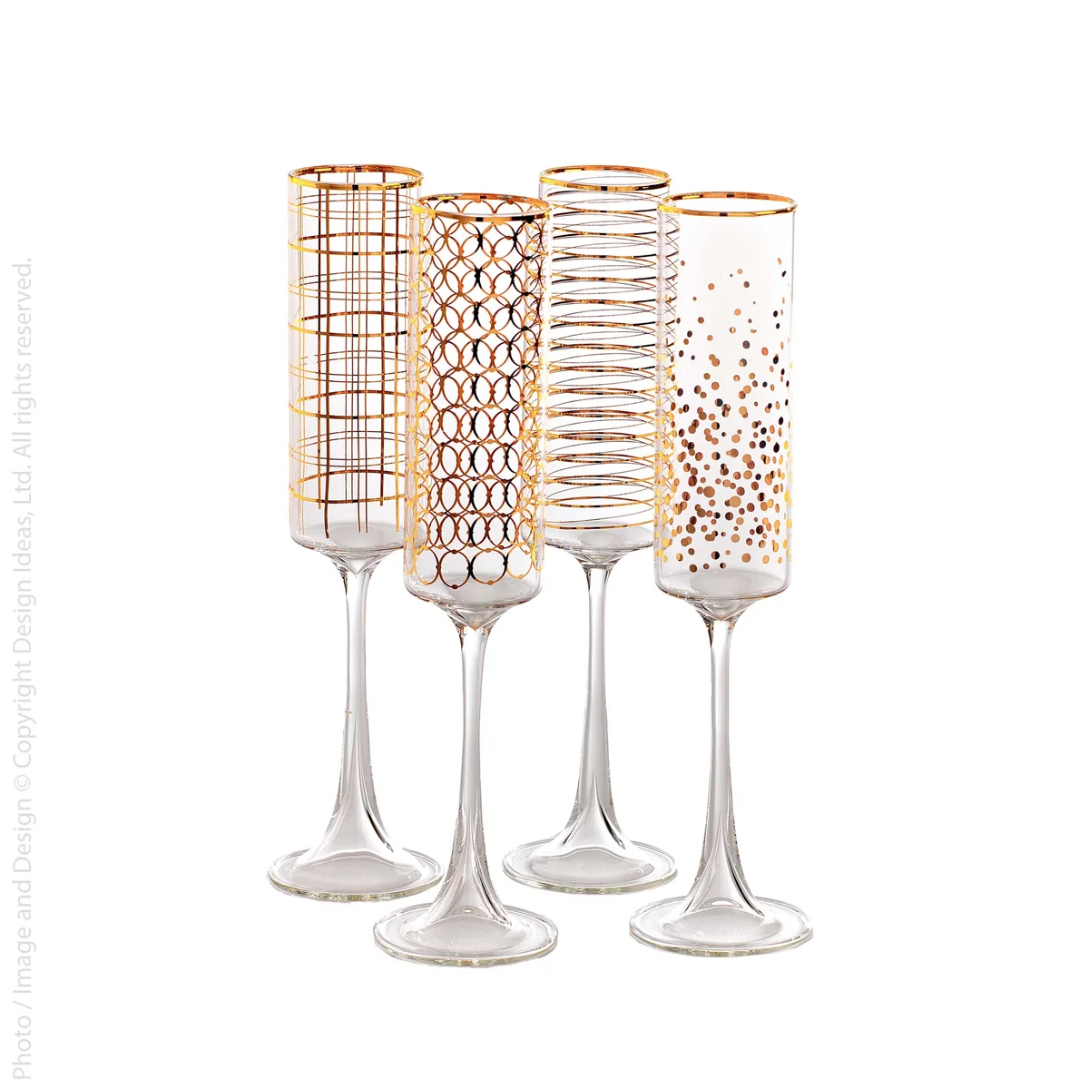 Soft Kyra Champagne Flutes Expertly Made