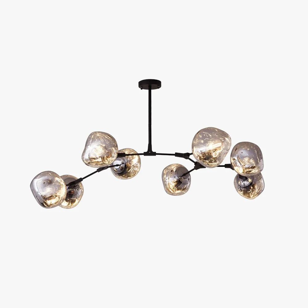 Professional Mirza Modern Globe Lava 3 Pendant Light Fixture 3 6 8 Head Next-Generation