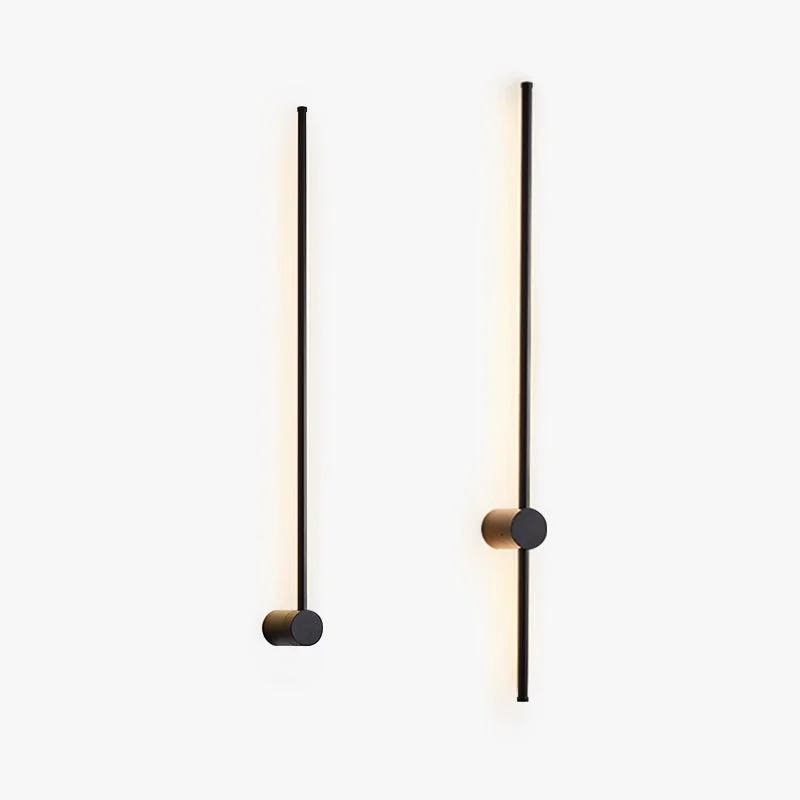 Optimized Edge Minimalist Rotatable Linear Outdoor Wall Lamp Black Corridor Practical