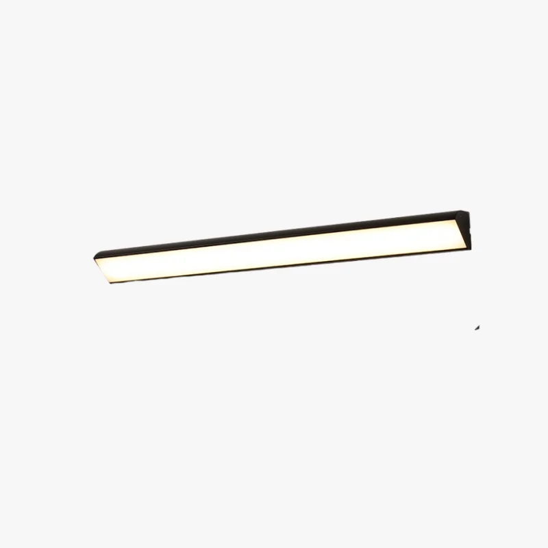 Smart Edge Modern Tri-Rrism Metal Acrylic Waterproof Outdoor Wall Lamp Black Sustainable