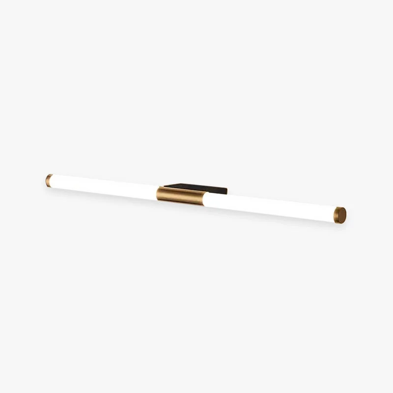 User-Friendly Leigh Minimalist Linear Metal Wall Lamp Gold Practical