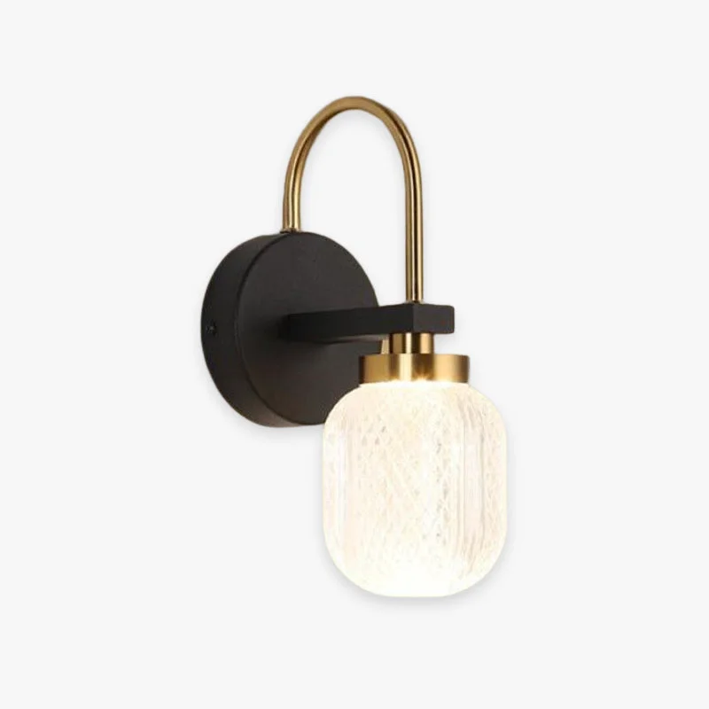 Superior Blair Modern Metal Acrylic Wall Lamp 2 Style Efficient