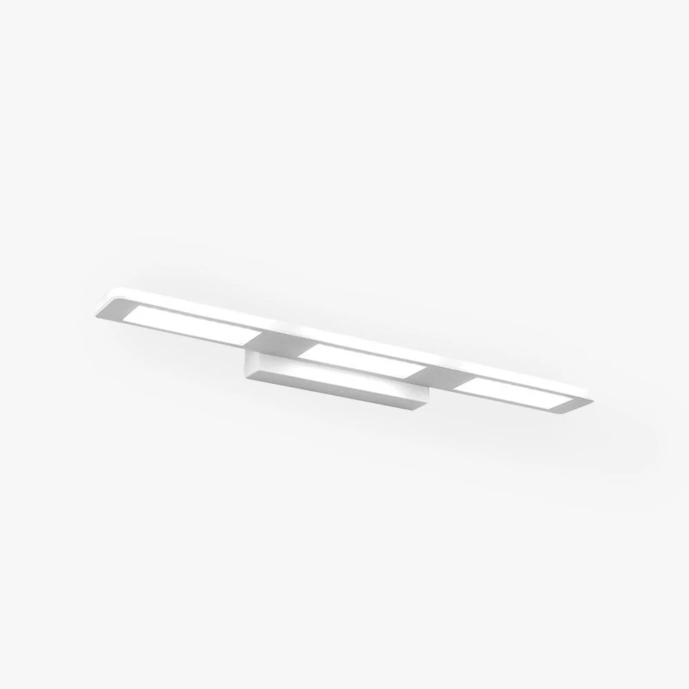 Original Design Leigh Modern Rectangular Metal Acrylic Wall Lamp White Bathroom Fashionable