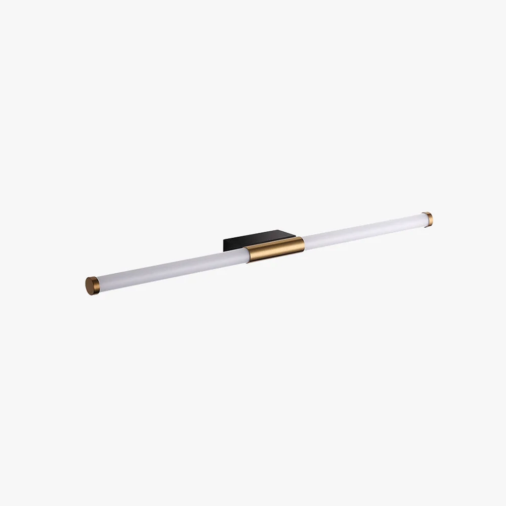 Advanced Leigh Modern Linear Cooper White Mirror Front Wall Lamp Crafted