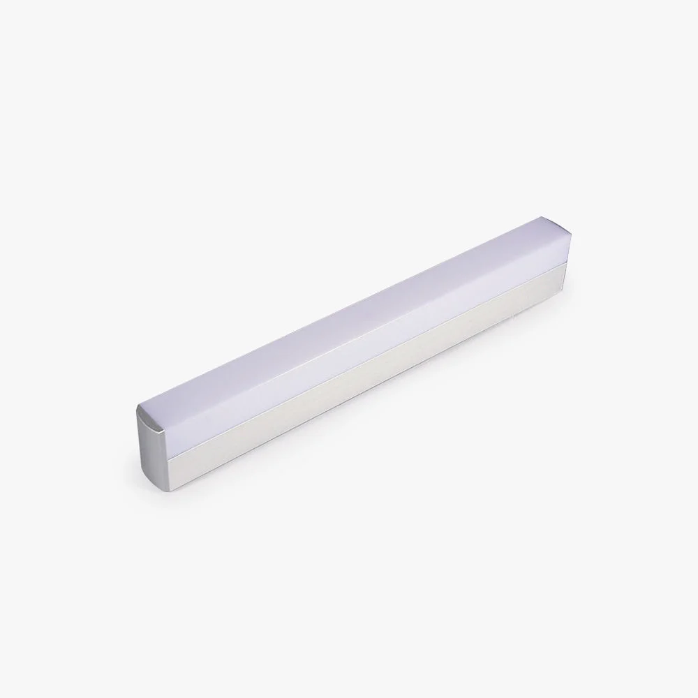 First-Class Leigh Modern Rectangular Acrylic Mirror Front Vanity Wall Lamp White Original